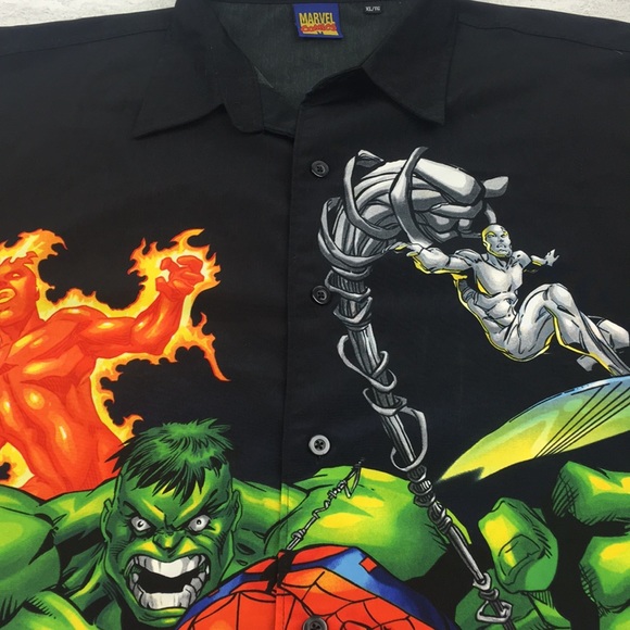 Marvel Other - Marvel Avengers Button Down Shirt